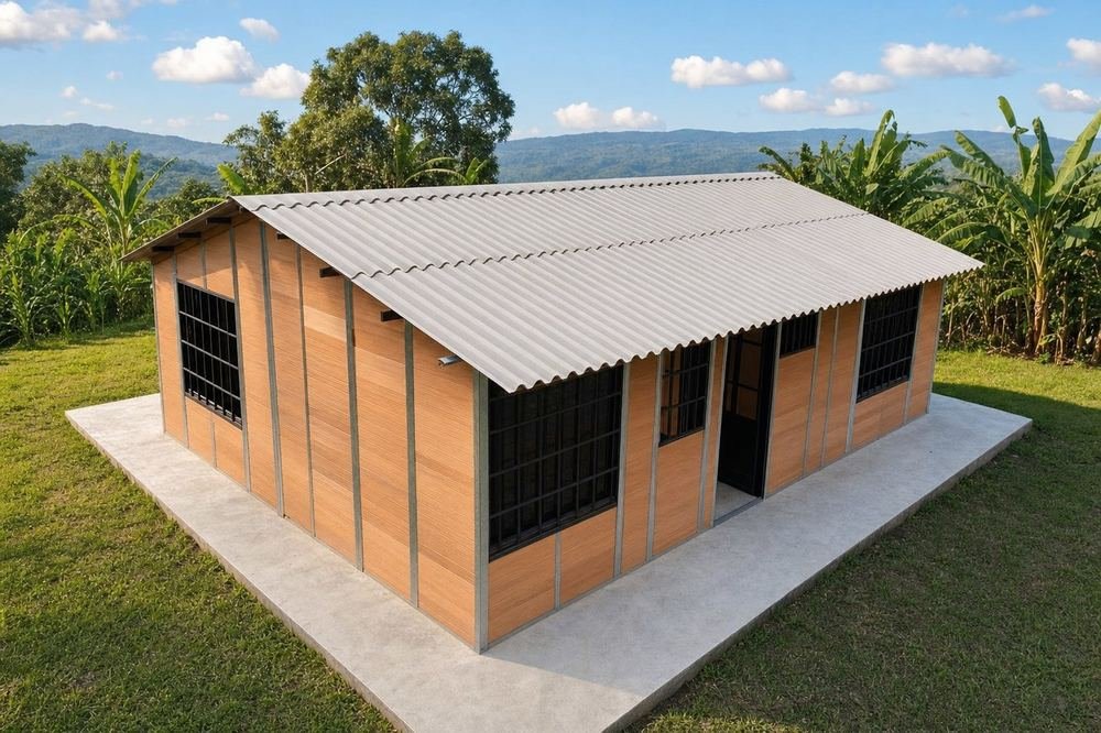 Casa prefabricada Grupo Montilla en el Meta